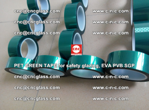 PET GREEN TAPE for safety glazing, EVA PVB SGP (39)