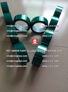 PET GREEN TAPE for safety glazing, EVA PVB SGP (7)