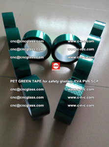 PET GREEN TAPE for safety glazing, EVA PVB SGP (8)